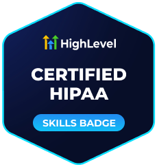 GoHighLevel Certified HIPAA